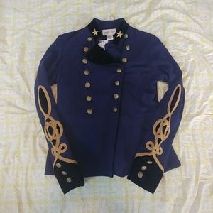 Ralph Lauren Navy Blue Military Jacket